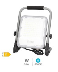 FOCO LED EXTERIOR GSC 30W. 6500K CON SOPORTE MOVIL