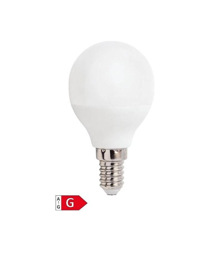 BOMBILLA LED ESFERICA GSC 6W. E14 6000K 490 LM        200690074