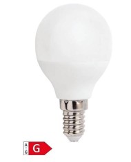 BOMBILLA LED ESFERICA GSC 6W. E14 6000K 490 LM        200690074