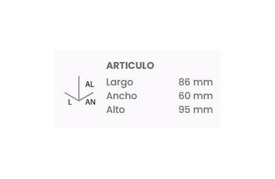 SOPORTE PARED TATAY MARTINS INOXIDABLE