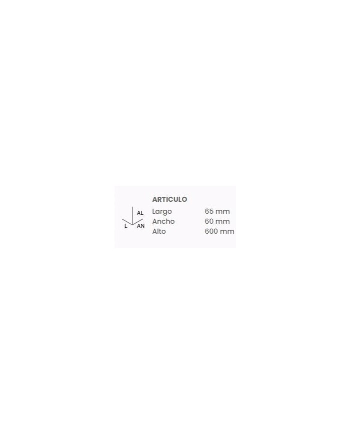 TOALLERO TATAY INOXIDABLE MARTINS 60CMS. GRANDE 63113.00
