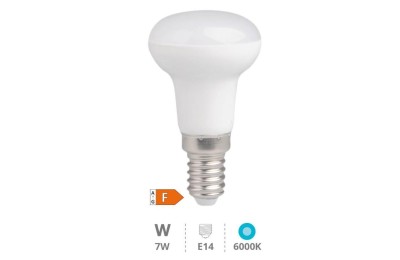 BOMBILLA LED REFLECTORA GSC R50 7W. E14 6000K 630 LM