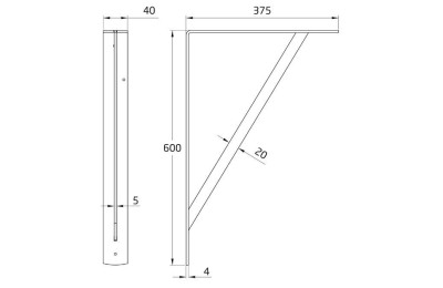 PALOMILLA AMIG BLANCA  9-600X375MM. (6U)