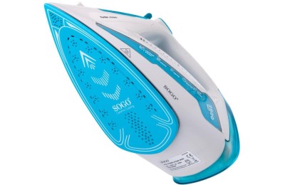 PLANCHA VAPOR SOGO CERAMICA 2800 W. AZUL