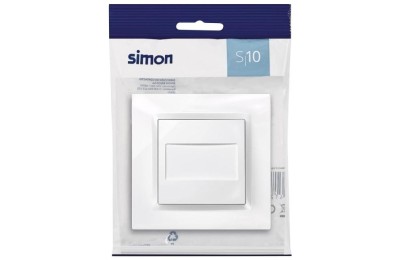 TAPA CIEGA SIMON 10 BLANCO...
