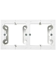 CAJA DOBLE DE SUPERFICIE SIMON 10 BLANCO 15'5X8'4X4CM
