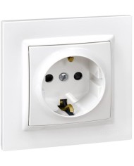 BASE ENCHUFE EMPOTRAR SIMON 10 BLANCO 8'4X8'4X4'5CMS. F1090443030