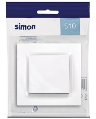 CONMUTADOR CRUCE SIMON 10 BLANCO 8'4X8'4X4'5 CMS.     F1090251030