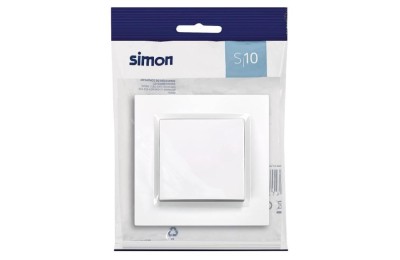 CONMUTADOR SIMON 10 BLANCO 8'4X8'4X4'5 CMS.