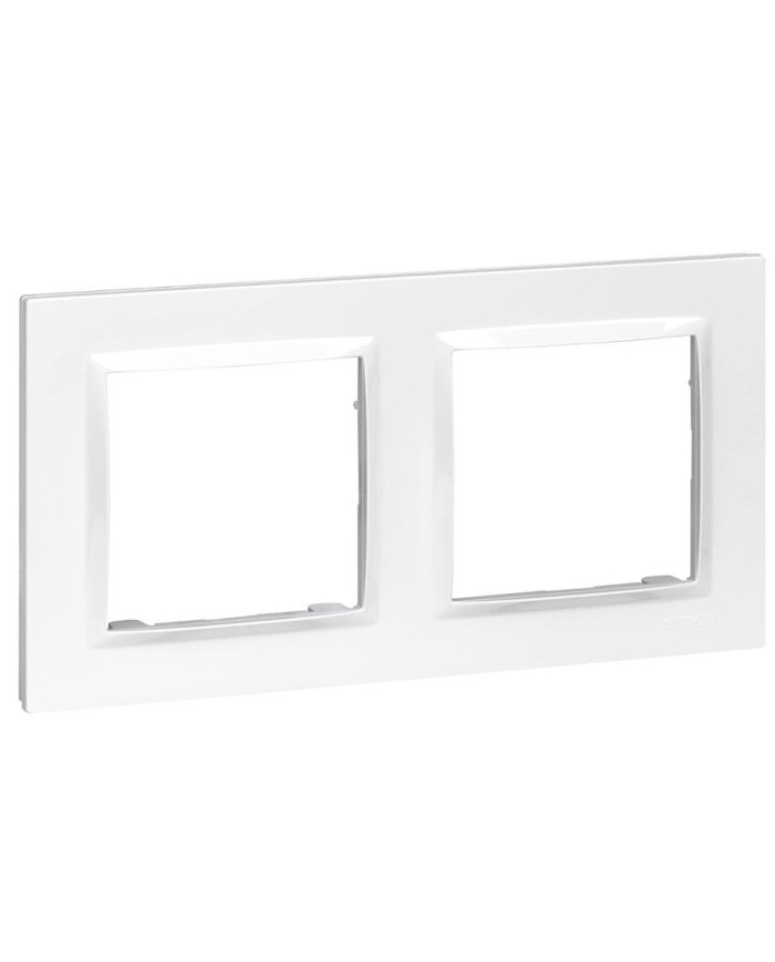 MARCO 2 ELEMENTOS SIMON 10 BLANCO 15'5X8'4X1'01 CMS.
