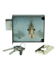 CERRADURA ILARGI 124A  8CM. DERECHA CILINDRO PERFIL