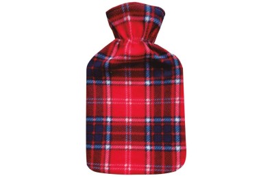 BOLSA AGUA CALIENTE GSC CUADRO ESCOCES ROJO 2 LTS.