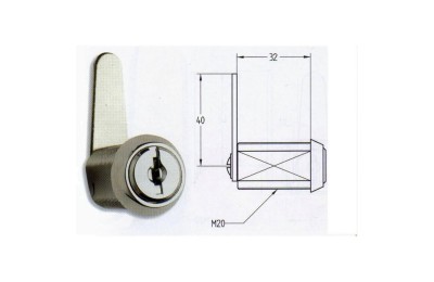 CERRADURA BUZON AGA R-135M...