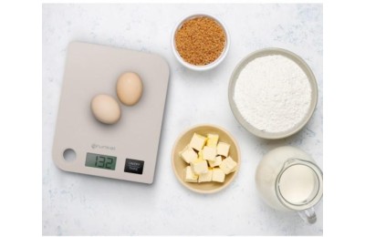 BASCULA COCINA GRUNKEL ANILLA GRIS 5 KG.
