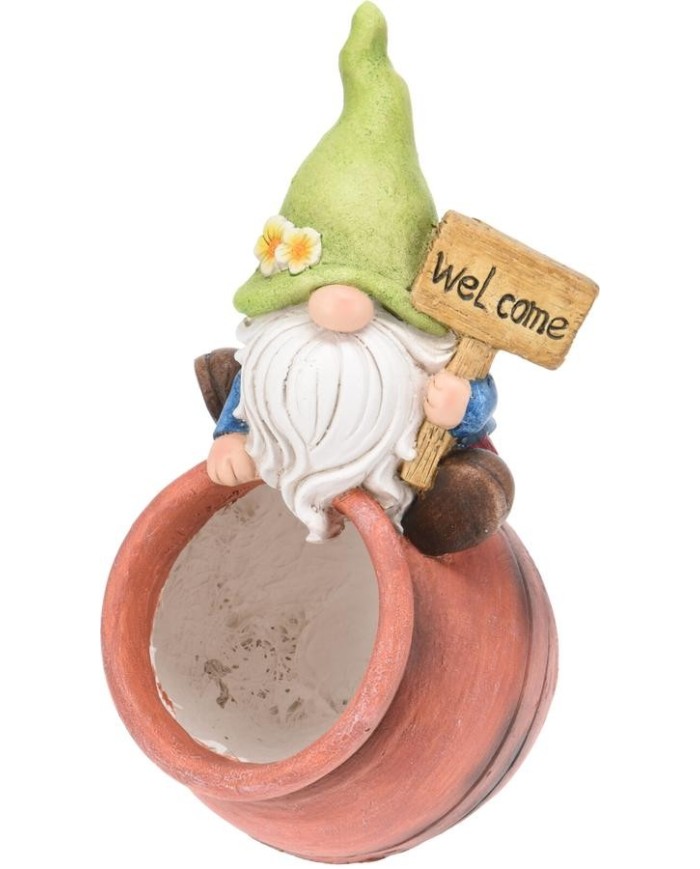 MACETERO GNOMO JARDIN 41CMS. PROGARDEN