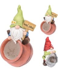 MACETERO GNOMO JARDIN 41CMS. PROGARDEN