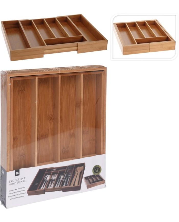 CUBERTERO EXTENSIBLE BAMBU 34X28CMS. EH               784610530