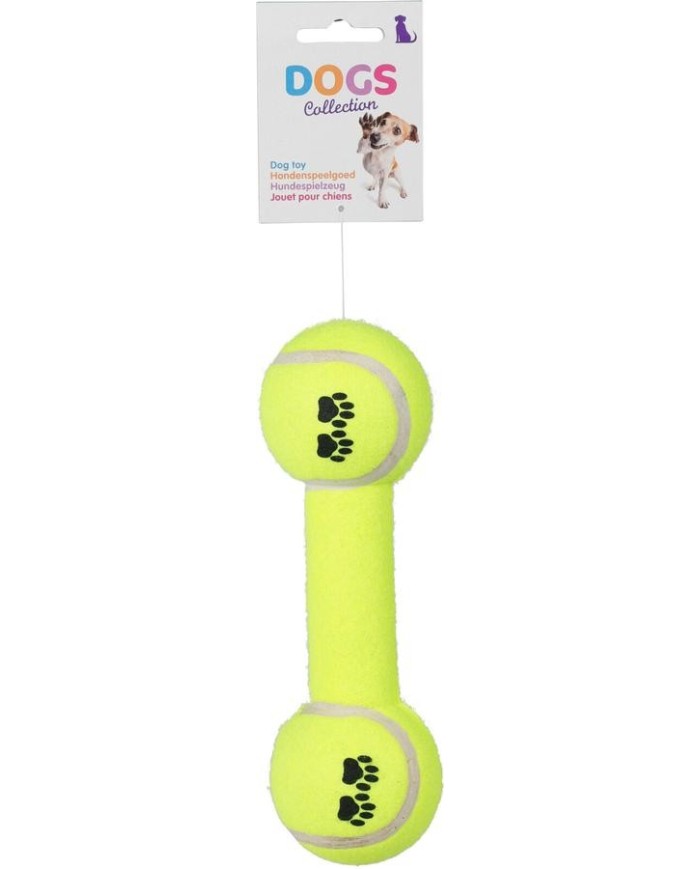 JUGUETE PERRO HUESO-PELOTA TENIS 491012190