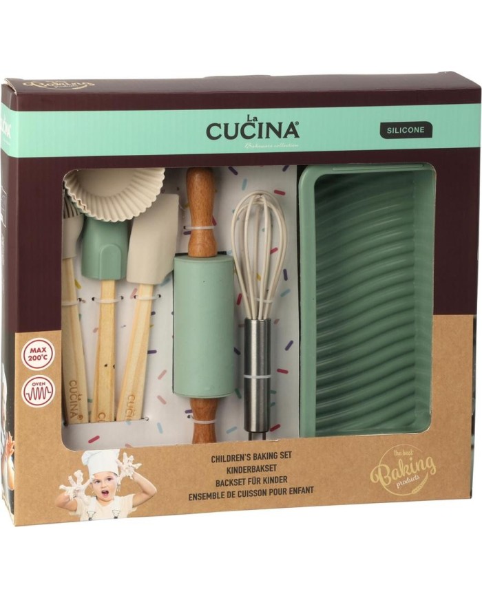 KIT UTENSILIOS DE COCINA INFANTIL LACUCINA 12PZAS. 170487700
