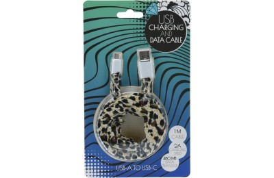 CABLE CARGADOR USB TIPO C KOOP 1 MTR.