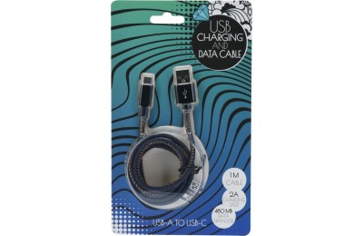 CABLE CARGADOR USB TIPO C KOOP 1 MTR.