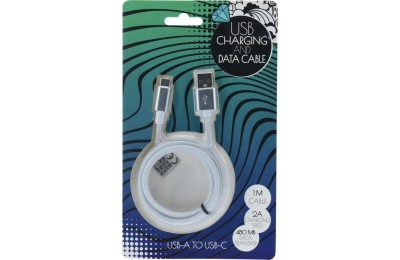 CABLE CARGADOR USB TIPO C KOOP 1 MTR.