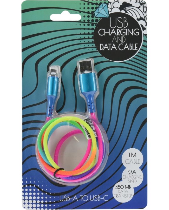 CABLE CARGADOR USB KOOP TIPO C 1MT.