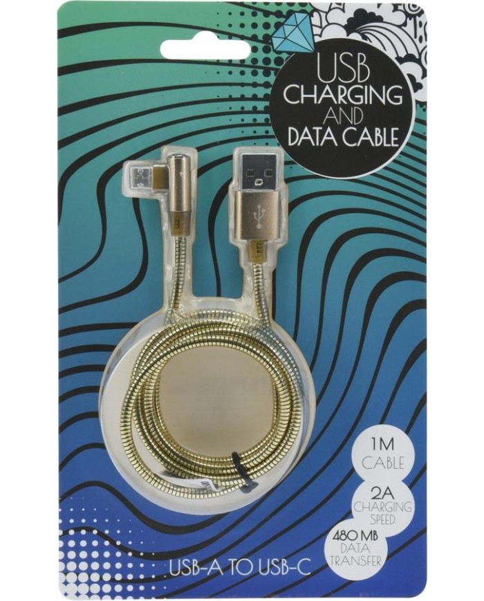 CABLE CARGADOR USB KOOP TIPO C 1MT.