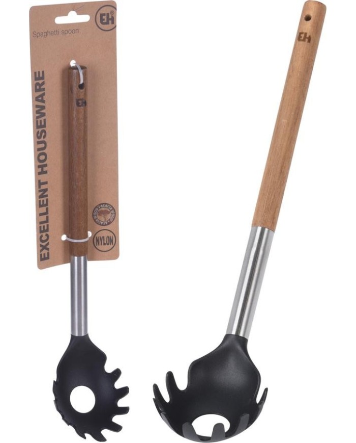 CUCHARA ESPAGUETIS EH PBT M/MADERA 32CMS.C80652280