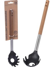 CUCHARA ESPAGUETIS EH PBT M/MADERA 32CMS.C80652280
