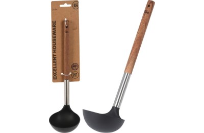 CUCHARON EH PBT M/MADERA 31CMS.