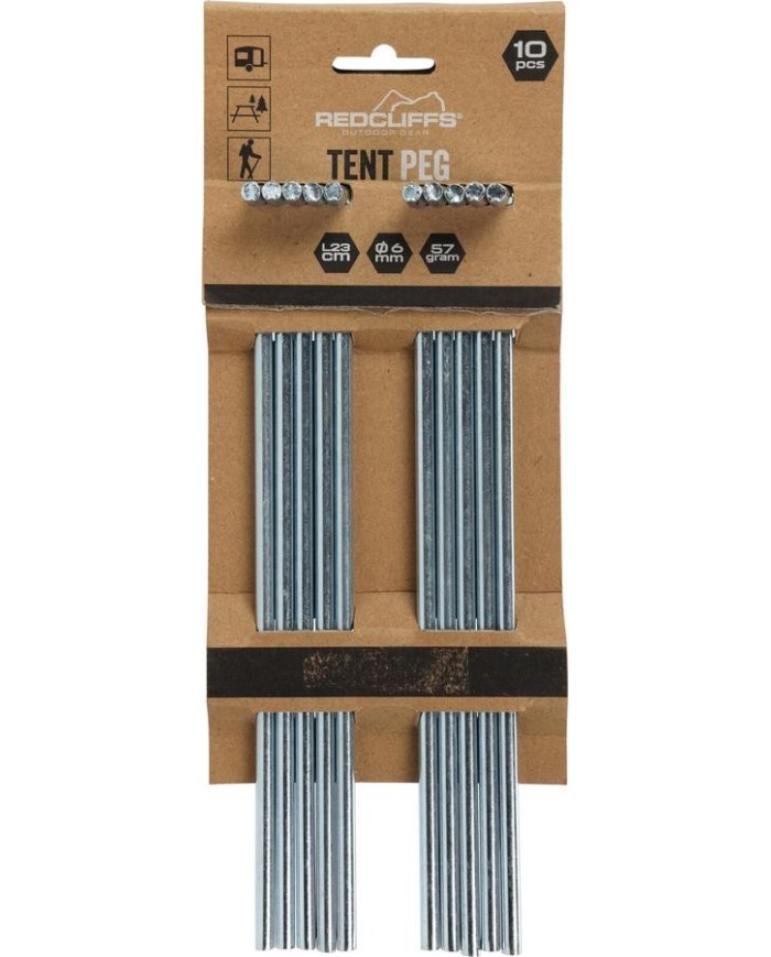 CLAVO TIENDA CAMPAÑA REDCLIFFS (10 UDS.)