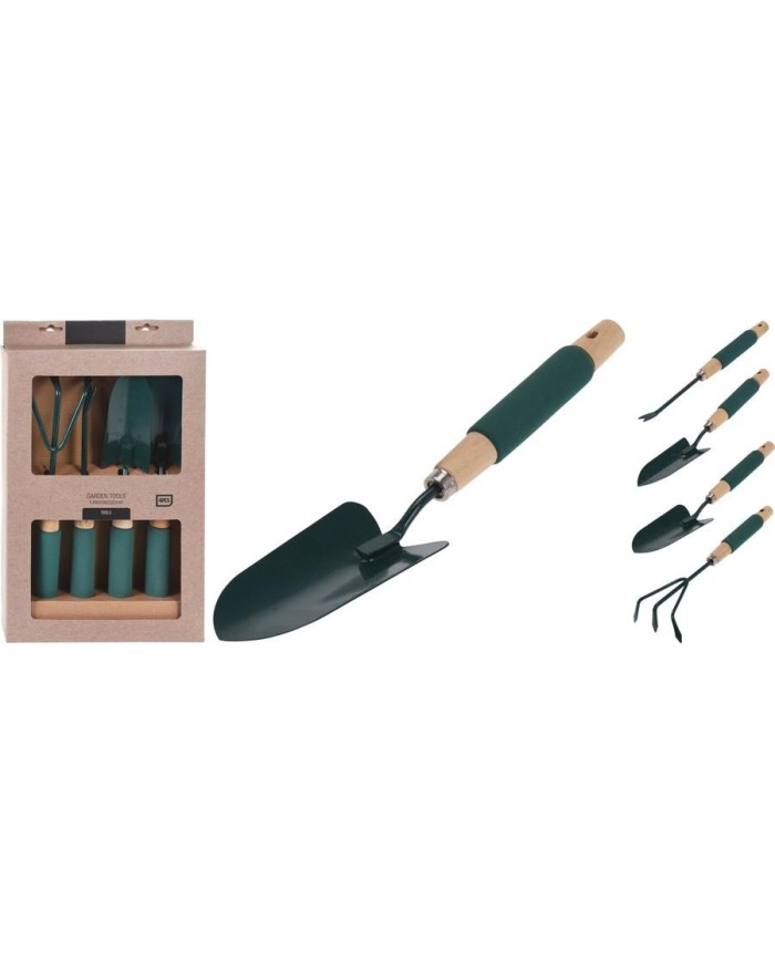 HERRAMIENTAS DE JARDIN PROGARDEN CAJA 4 PIEZAS