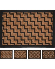 FELPUDO KOOP RAYAS GOMA 40X60 CMS.