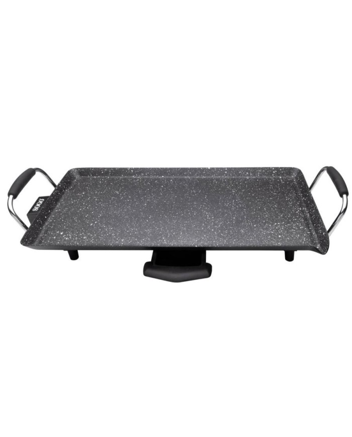 PLANCHA DE ASAR ELECTRICA SOGO MARMOL 1800 W.