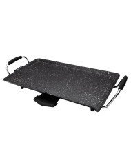 PLANCHA DE ASAR ELECTRICA SOGO MARMOL 1800 W.