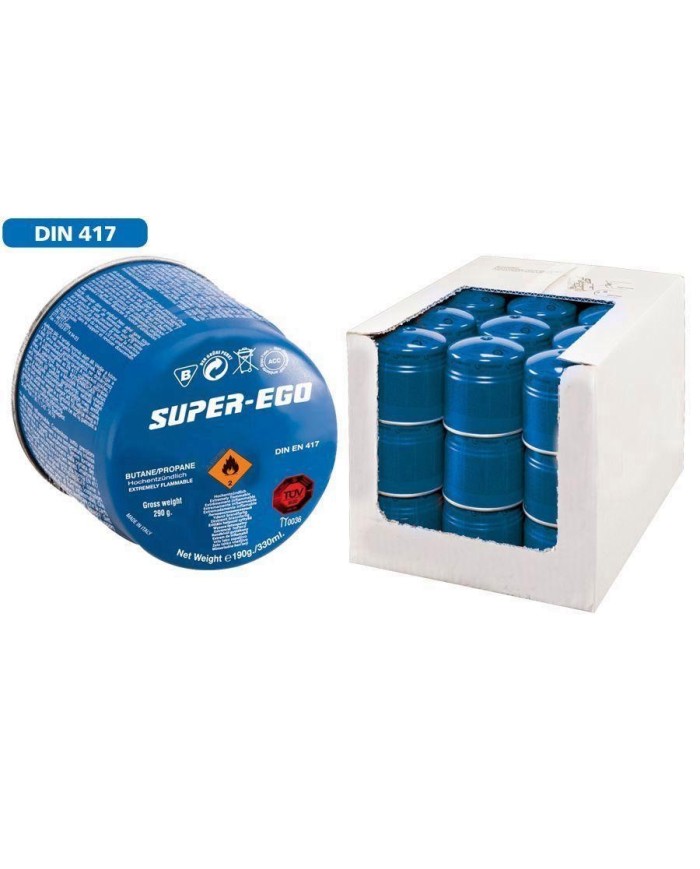 CARTUCHO GAS SUPER-EGO C200 C/VALVULA