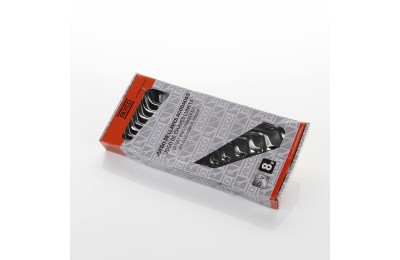 LLAVE CODO  6X7-20X22 MM. JUEGO 8 PZAS. ALYCO ORANGE