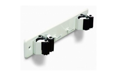 COLGADOR 2 ESCOBAS BRINOX LACADO/RODILLO