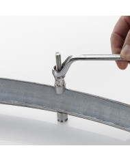 LLAVE ESTRELLA ACODADA  ALYCO ORANGE 6-7              170203