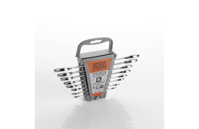 LLAVE FIJA  6-7/20-22MM. ALYCO ORANGE 8 PZAS.