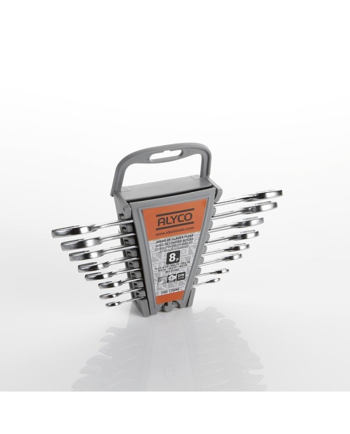 LLAVE FIJA ALYCO 6-7/20-22MM.  8 PZAS.  170080