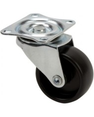 RUEDA GIRATORIA TW0128 25MM. CON PLACA