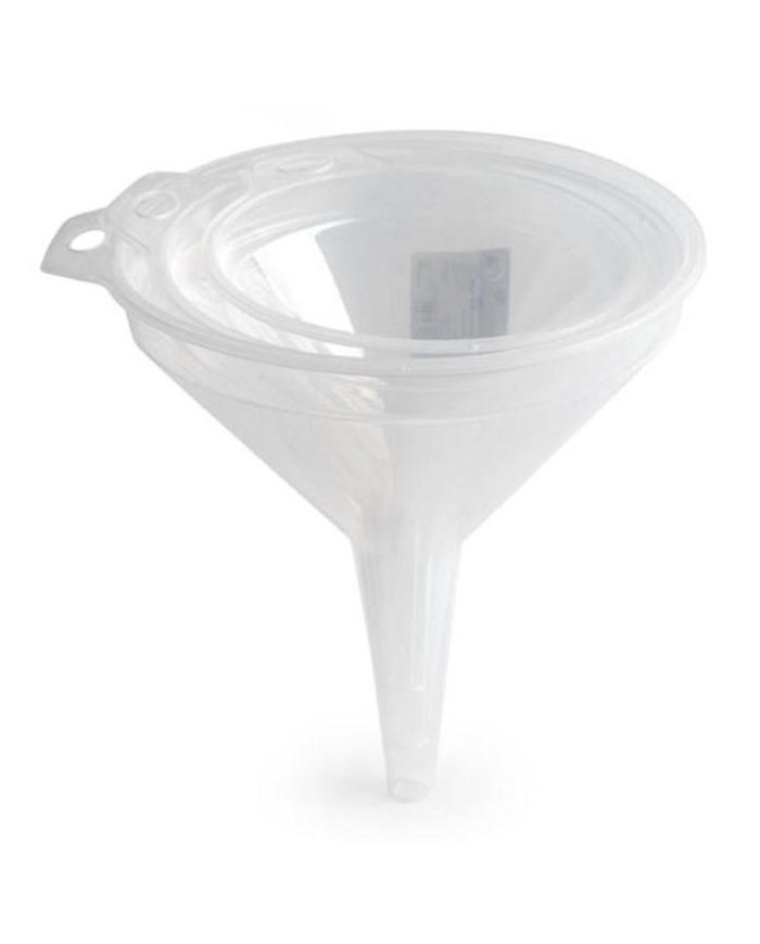 EMBUDOS PLASTICFORTE TRANSPARENTE 12/14/16CMS SET 3UND.