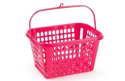 CESTA PINZAS PLASTICFORTE MOD. ELEGANCE SURT. 25X20X13'5CMS.
