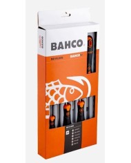 DESTORNILLADOR BAHCO RANURADOS Y PHILLIPS (JGO 6 PZS.)