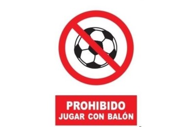 CARTEL (DIN-A4) PROHIBIDO...