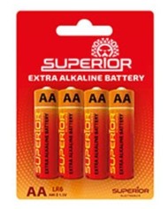 PILA SUPERIOR ALCALINA  AA 4UDS.