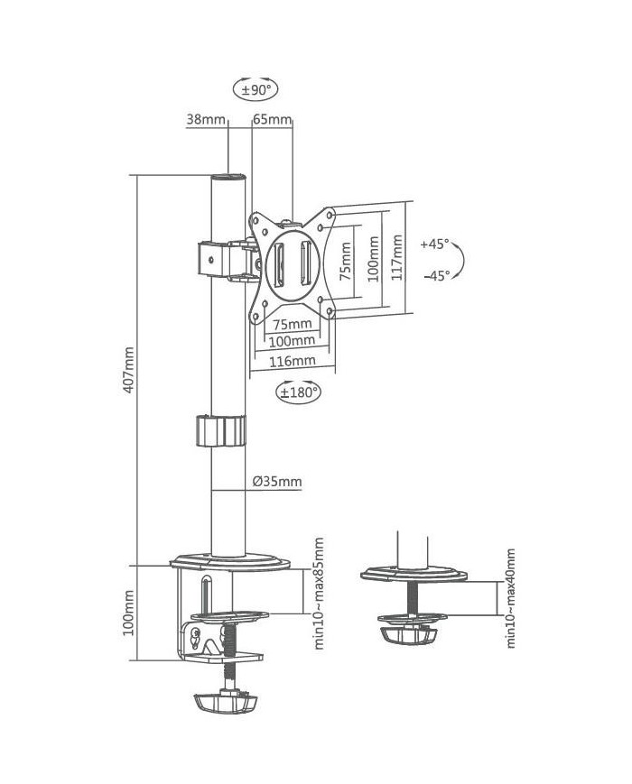 SOPORTE UNIVERSAL MONITOR 17-32