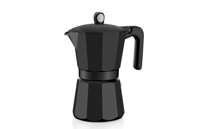 CAFETERA NOIR 9 TAZAS INDUCTION ALUM. MONIX